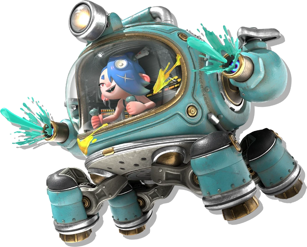 《斯普拉遁 塗擊隊》調查機械 Exploration Bot（暫譯）官方圖像